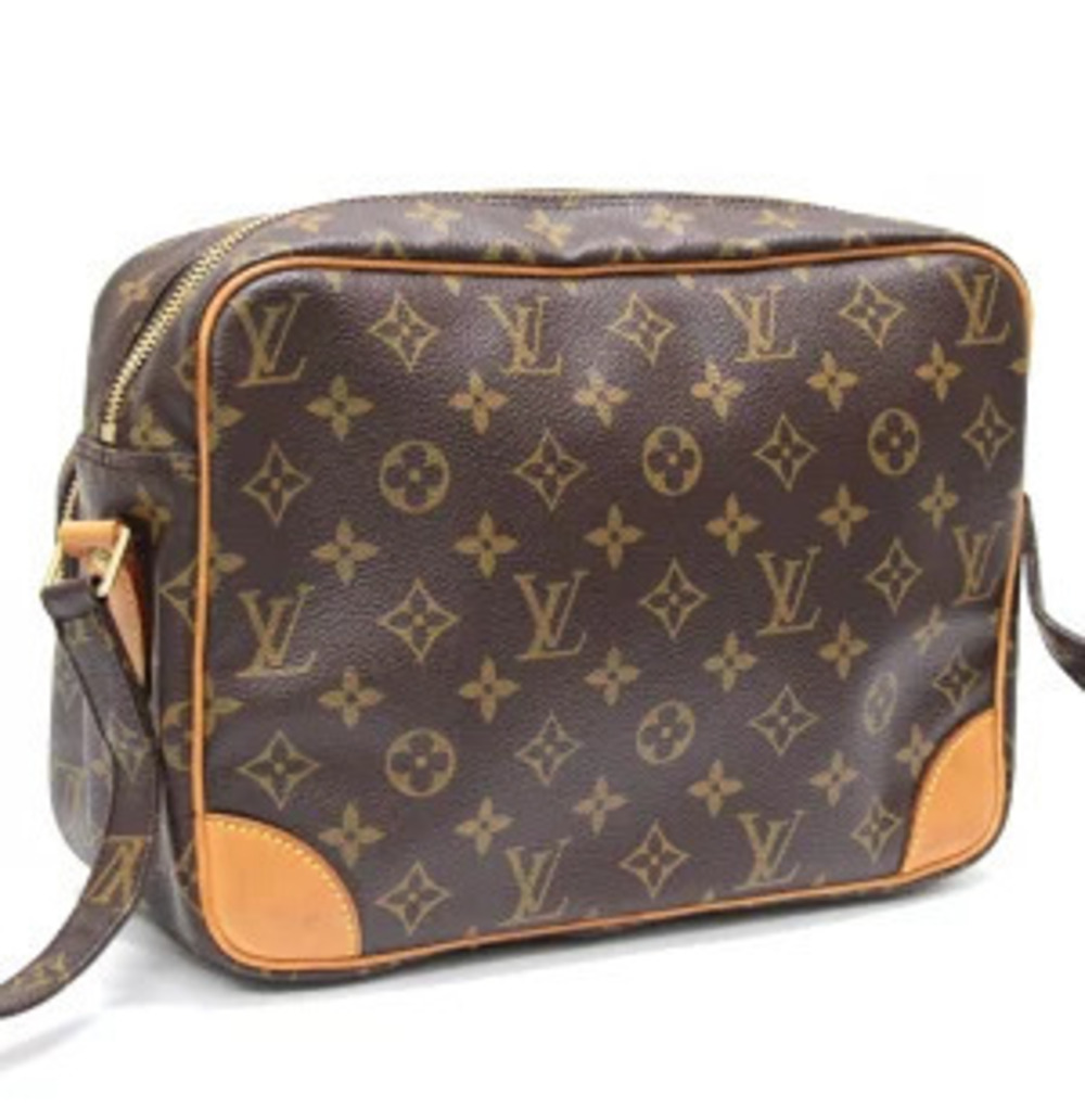 Louis Vuitton Nile Shoulder Monogram Bag Brown